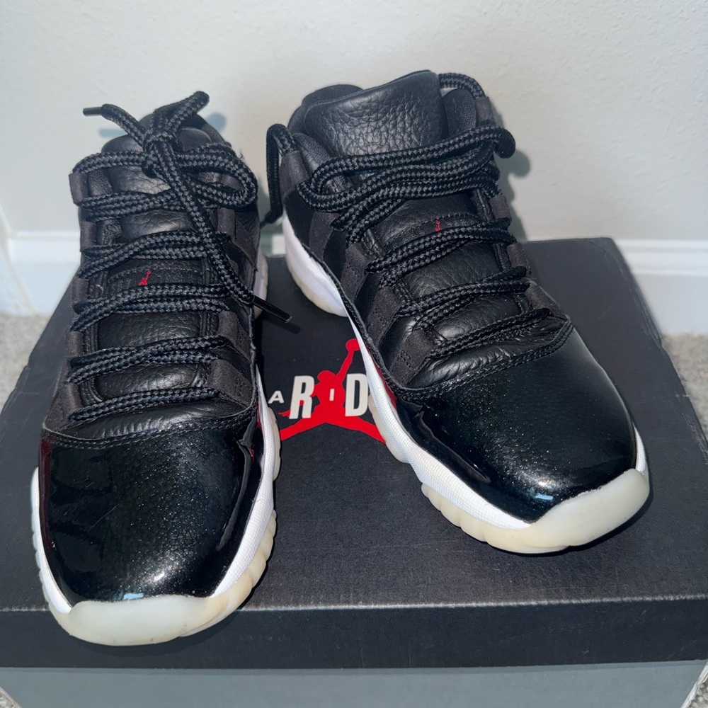 Jordan Kids Black and White Sneakers